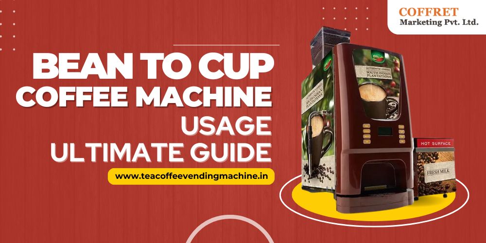 Bean to cup coffee machine